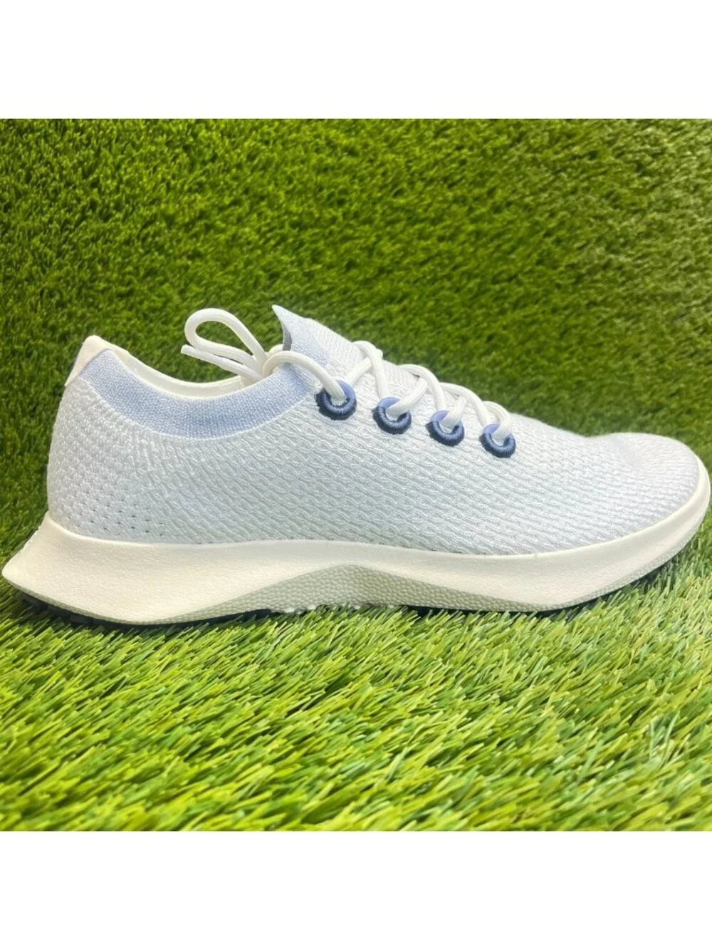 Allbirds Tree Dasher 2 Mens Size 14 Blizzard Athletic Running Shoes Sneakers